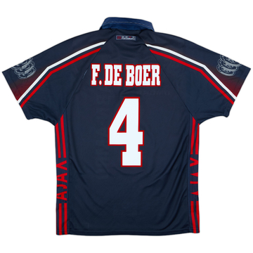 1997-98 Ajax Away Shirt F.De Boer #4 - 5/10 - (M)