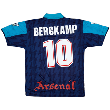 1994-95 Arsenal Away Shirt Bergkamp #10 - 8/10 - (M)