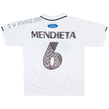1997-98 Valencia Home Shirt Mendieta #6 - 8/10 - (L)