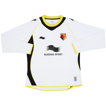 2011-12 Watford Away L/S Shirt - 4/10 - (M)