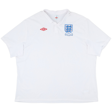 2010-11 England 'South Africa' Home Shirt - 5/10 - (4XL)