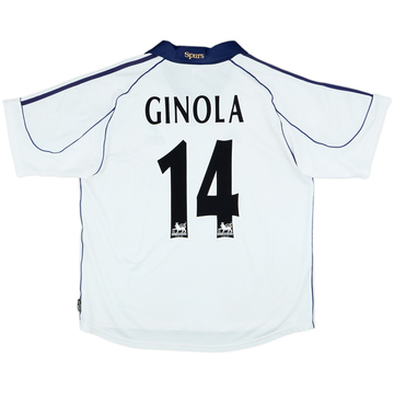 1999-01 Tottenham Home Shirt Ginola #14 - 7/10 - (L)