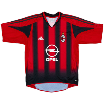 2004-05 AC Milan Home Shirt - 9/10 - (S)