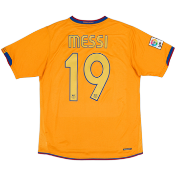 2006-08 Barcelona Away Shirt Messi #19 - 8/10 - (M)