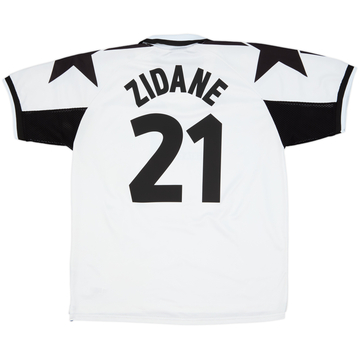 1999-00 Juventus Away Shirt Zidane #21 - 9/10 - (XL)