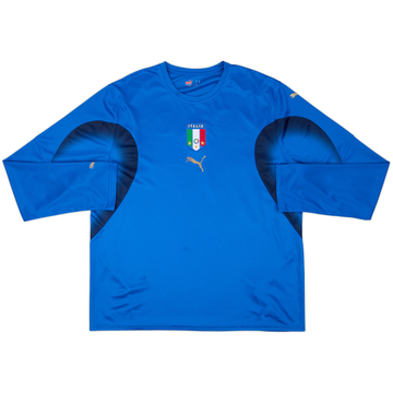 2006-07 Italy Puma Training L/S Shirt - 6/10 - (XXL)