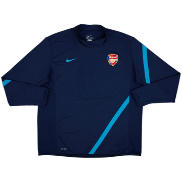 2011-12 Arsenal Nike Sweat Top - 8/10 - (XXL)
