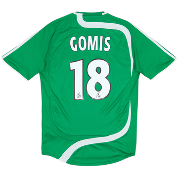 2007-08 Saint Etienne Home Shirt Gomis #18 - 6/10 - (S)