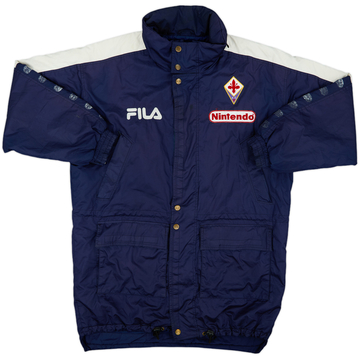 1997-98 Fiorentina Fila Hooded Rain Jacket - 5/10 - (L)