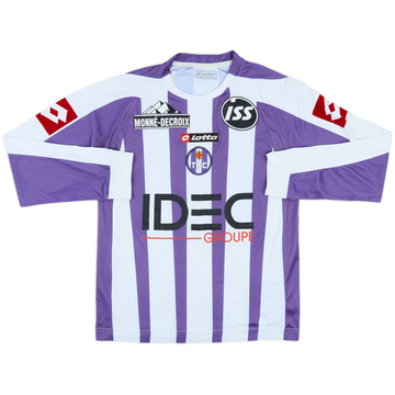 2006-07 Toulouse Home L/S Shirt - 8/10 - (S)