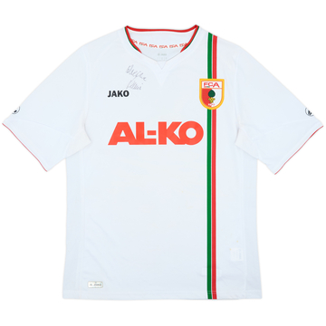 2011-12 Augsburg Signed Home Shirt - 6/10 - (M)