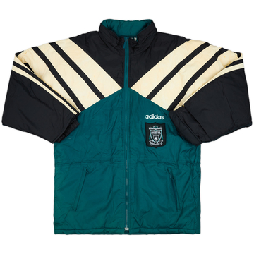 1995-96 Liverpool adidas Padded Bench Coat - 5/10 - (M)