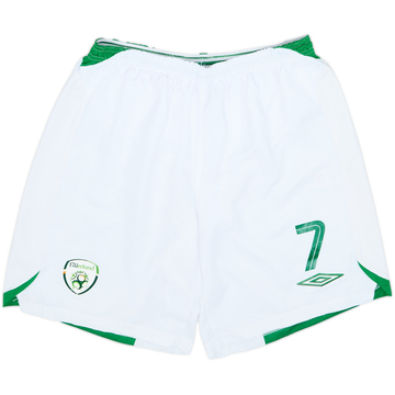 2006-08 Ireland Home Shorts #7 - 7/10 - (L)