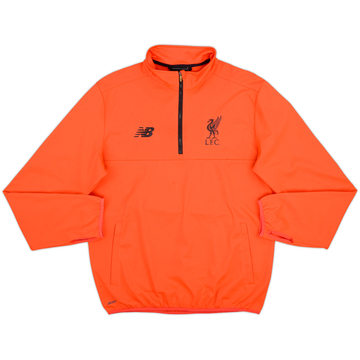 2016-17 Liverpool New Balance 1/4 Zip Drill Top - 6/10 - (M)