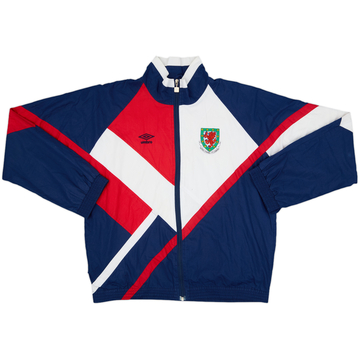 1992-94 Wales Umbro Track Jacket - 9/10 - (XL)