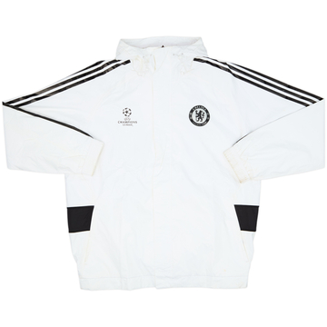 2013-14 Chelsea adidas CL Hooded Rain Jacket - 8/10 - (XXL)