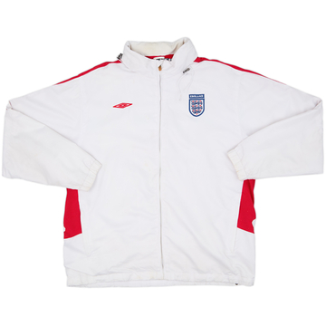 2005-07 England Umbro Hooded Rain Jacket - 7/10 - (M)