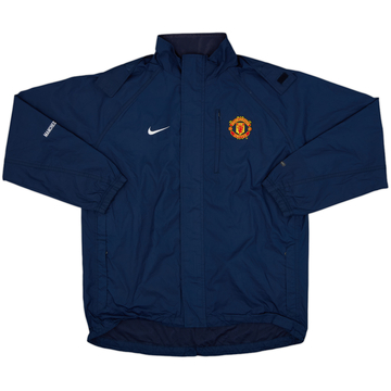 2005-06 Manchester United Nike Abrigo acolchado de banquillo - 8/10 - (M)