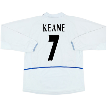 2002-03 Leeds United Home L/S Shirt Keane #7 - 5/10 - (XL)