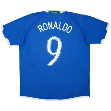 2006-07 Brazil Away Shirt Ronaldo #9 - 6/10 - (XL)