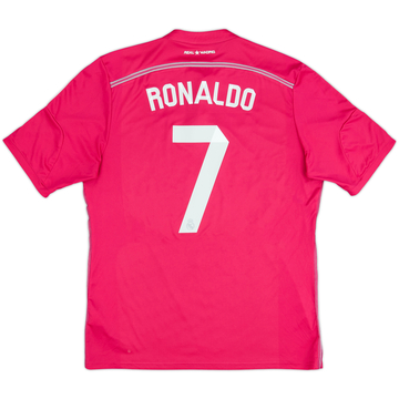 2014-15 Real Madrid Away Shirt Ronaldo #7 - 5/10 - (XL)