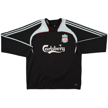 2008-09 Liverpool adidas Sweat Top - 8/10 - (M/L)