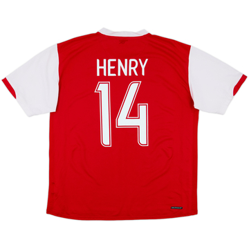 2006-08 Arsenal Home Shirt Henry #14 - 6/10 - (L)