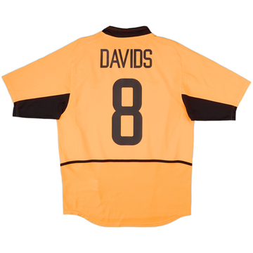 2002-04 Netherlands Home Shirt Davids #8 - 6/10 - (M)