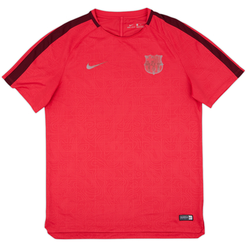 2018-19 Barcelona Nike Training Shirt - 6/10 - (L)
