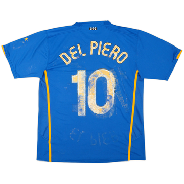2007-08 Juventus Away Shirt Del Piero #10 - 4/10 - (L)