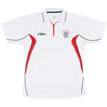 2006-07 Rangers Umbro 1/4 Zip Training Polo - 6/10 - (M)