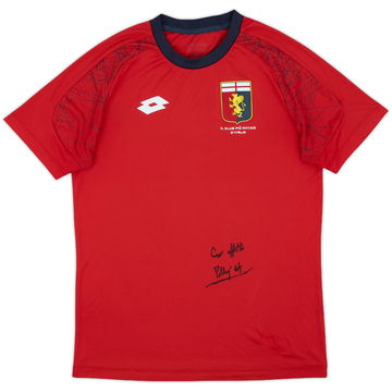 2016-17 Genoa Lotto Signed Training Shirt - 8/10 - (S)