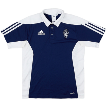 2016-17 Real Zaragoza adidas Polo Shirt - 9/10 - (S)