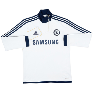 2012-13 Chelsea adidas 1/4 Zip Drill Top - 9/10 - (M/L)