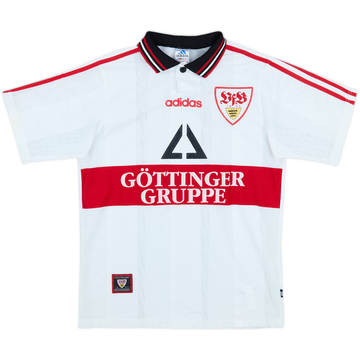 1997-98 Stuttgart Home Shirt - 8/10 - (XL.Boys)