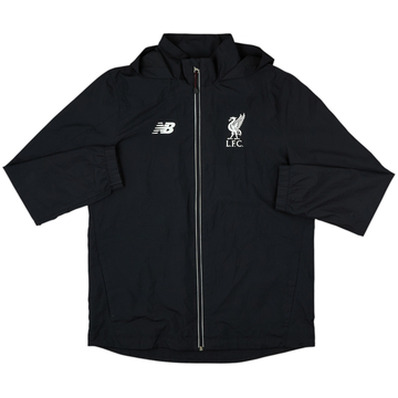 2015-16 Liverpool New Balance Hooded Rain Jacket - 5/10 - (M)