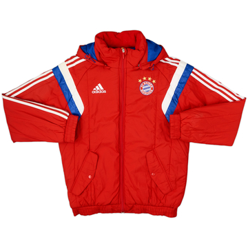 2014-15 Bayern Munich adidas Padded Bench Coat - 8/10 - (S)