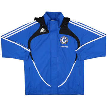 2008-09 Chelsea adidas Hooded Rain Jacket - 6/10 - (L)
