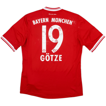 2013-14 Bayern Munich Home Shirt Gotze #19 - 4/10 - (M)