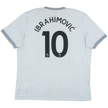 2017-18 Manchester United Third Shirt Ibrahimovic #10 - 9/10 - (XXL)