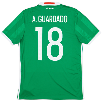 2016-17 Mexico Copa America Home Shirt A.Guardado #18 - 8/10 - (M)