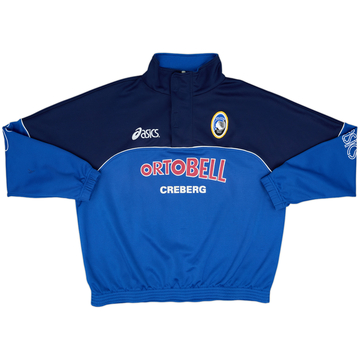 2001-02 Atalanta Asics 1/4 Zip Drill Top - 7/10 - (XXL)