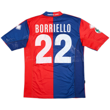 2007-08 Genoa Home Shirt Borriello #22 - 4/10 - (XL)
