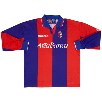 2001-02 Bologna Home L/S Shirt #9 - 7/10 - (M)