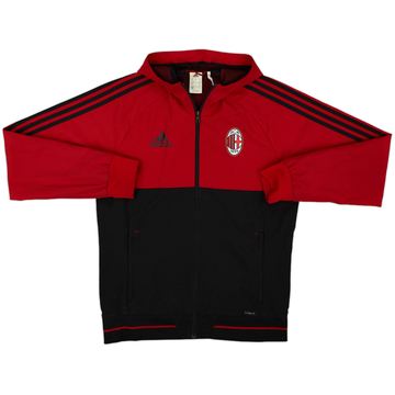 2017-18 AC Milan adidas Hooded Track Jacket - 7/10 - (M)
