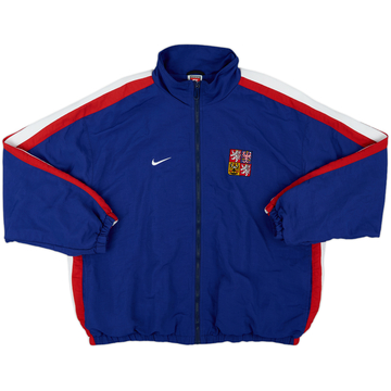 1996 Czech Republic Hockey Nike Track Jacket - 10/10 - (XL)