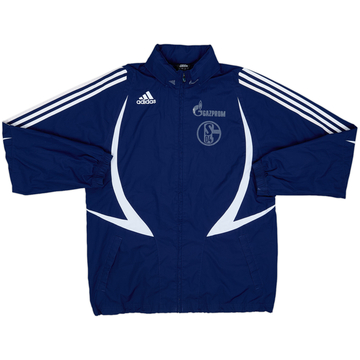 2007-08 Schalke adidas Hooded Rain Jacket - 3/10 - (M)