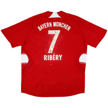2007-08 Bayern Munich Home Shirt Ribery #7 - 4/10 - (XXL)