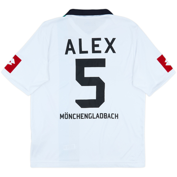 2008-09 Borussia Monchengladbach Home Shirt Alex #5 - 7/10 - (S)