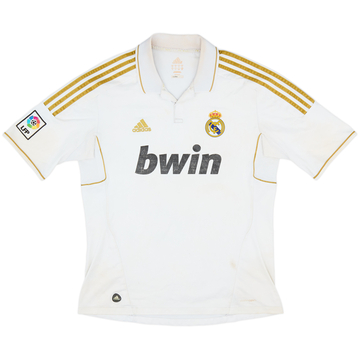 2011-12 Real Madrid Home Shirt - 4/10 - (L)